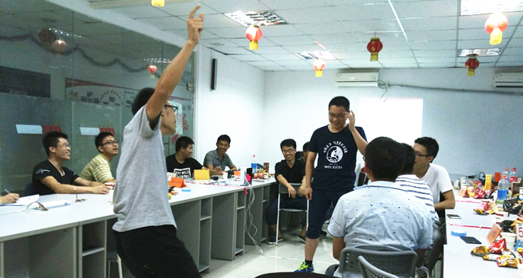 上海中心 來個白鶴亮翅~