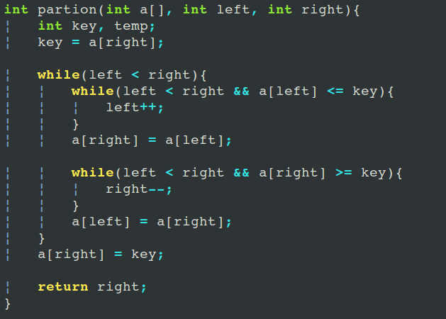 快速排序算法詳解