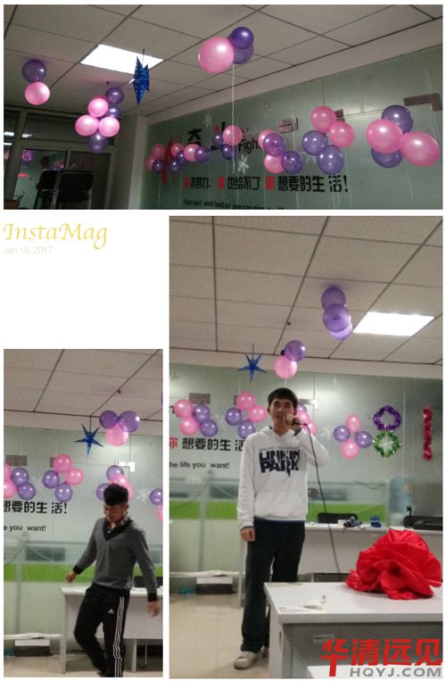 吳同學的才藝表演