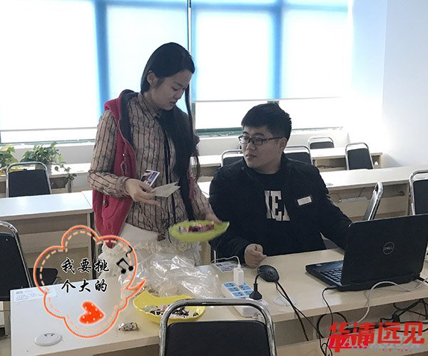 情人節學員收獲巧克力